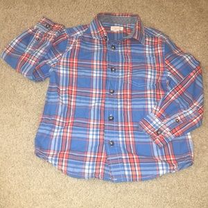 Flannel Cat and Jack button up